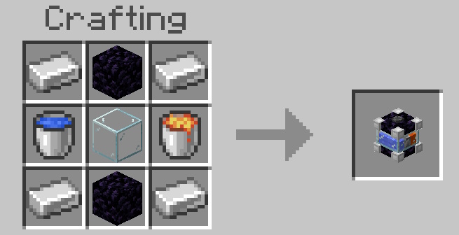 Iron Cobblestone Generator Recipe
