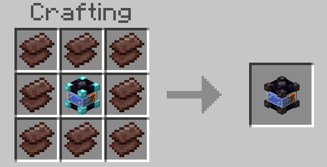 Netherite Cobblestone Generator Recipe