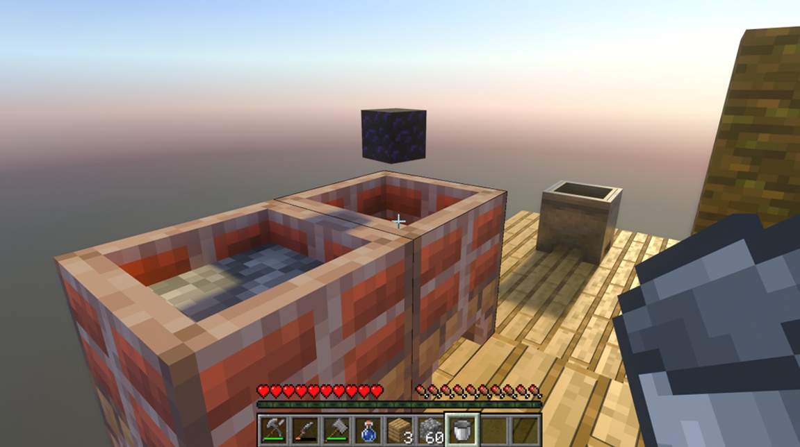 Crucible with Lava