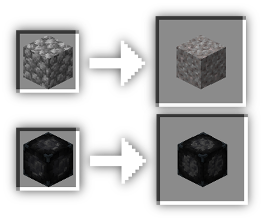 Cobblestone to Gravel Recipe