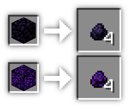 Iron Chunk to Dust Recipe