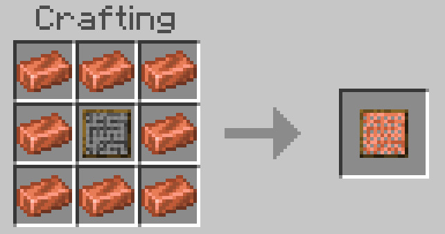 Copper Mesh Recipe