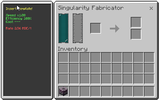 Ascendant Technology Singularity Fabricator